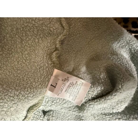 Sablyn Women's Crew Neck Oversized Short Sleeve Chandler Sweatshirt Green Large - Picture 5 of 8